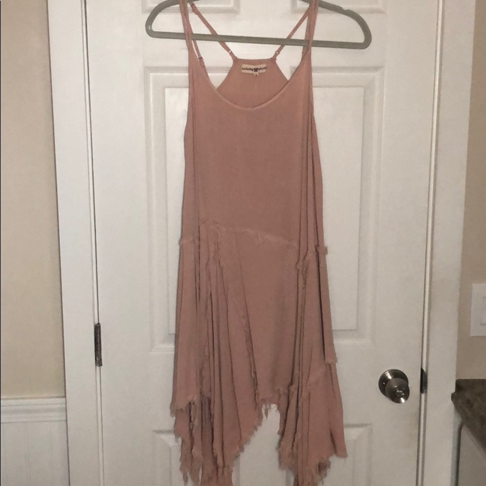 Blush dress